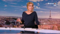 Léa Salamé ouvre son premier 20 heures sur France 2 et se dit "heureuse" d'écrire une "nouvelle page"