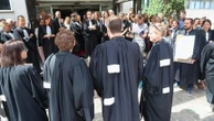 Affaire Lyhanna : plusieurs rassemblements de fonctionnaires de la justice ont eu lieu à Lyon, Strasbourg, ou encore Limoges après les sanctions prises par le gouvernement