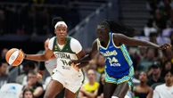 WNBA : avec 37 points et 12 rebonds face à Dallas, la jeune Française Dominique Malonga rentre dans l'histoire de la ligue américaine féminine de basket