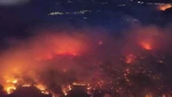 Au nord-est de l'Espagne, les pompiers confrontés aux murs de flammes d'un gigantesque incendie