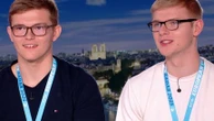 Tennis de table : "C'était une vraie victoire de ping-pong, on a tous réussi à proposer un super niveau de jeu", se félicite Alexis Lebrun, champion d'Europe avec son frère Félix