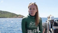 Apné : Eva André, la nouvelle prodige des grands fonds qui descend à 90 mètres de profondeur