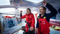 Transat Café L'Or : "Sam m'a donné envie de faire de la course au large", confie Violette Dorange, associée à Samantha Davies