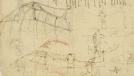Léonard de Vinci est de retour au château du Clos Lucé à Amboise avec un dessin original inspiré par une chauve-souris