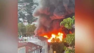 Incendie à Nice : un immeuble du centre-ville "a priori squatté" ravagé par les flammes dimanche soir sans faire de victime
