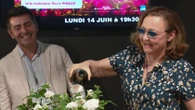 À l’affiche de "La Fine fleur", la comédienne Catherine Frot baptise un rosier portant son nom