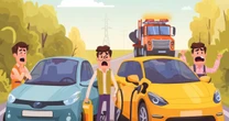 Tank oder Akku leer auf der Autobahn - so hoch ist die Strafe