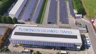 "Tu non sai quanto ti amo": l'imprenditore fa la dedica all'Inter sul tetto della sua azienda