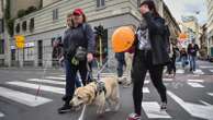 Tavolini, cordoli e pali, le mille insidie per i non vedenti in centro: “Grazie ai nostri cani guida torniamo ad avere un po’ di autonomia”