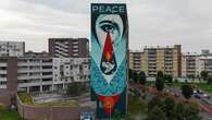 Una maxi opera per la pace: Obey, famoso per il ritratto di Obama, sceglie Milano per il suo primo murale in Italia