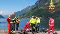 Porlezza, turista francese di 34 anni si butta nel torrente per salvare il suo cane e muore annegato