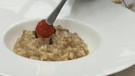 Il risotto di Davide Rangaioli al Vinitaly: dove il tempo è minimo e la tecnica non può sbagliare