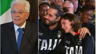 Cerimonia della bandiera, Mattarella a Tamberi e Sabatini: 