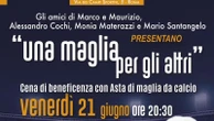 Maglie dei campioni all’asta per beneficenza al Circolo Montecitorio
