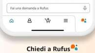 Nella app di Amazon è arrivato Rufus, l’assistente per lo shopping che usa l’IA