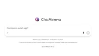 ChatMinerva, arriva il primo assistente IA italiano