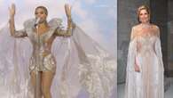 La regina Màxima d'Olanda con lo stesso abito (trasparente) di Beyoncé