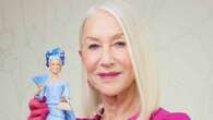 Helen Mirren diventa Barbie: è la prima con i capelli bianchi