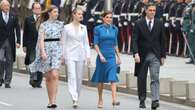 La reina Letizia recicla vestido para dejar todo el protagonismo a Leonor