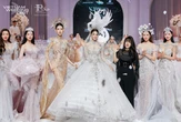 Màn đổ bộ bùng nổ visual: Hoa hậu Tiểu Vy hóa nữ thần, Midu lên hương nhan sắc hậu làm dâu hào môn!