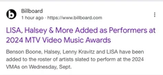 Lisa sẽ diễn một mình tại VMAs, đứng chung sân khấu cùng một nghệ sĩ không phải BLACKPINK?