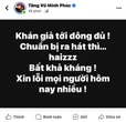 Khán giả đã đến đông đủ, nam ca sĩ Vpop đang chuẩn bị ra hát thì show lập tức bị huỷ!