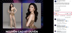 Dàn sao phản ứng khi Kỳ Duyên thi Miss Universe Vietnam: Minh Triệu thờ ơ, Diệp Lâm Anh làm 1 việc gây choáng