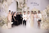Á hậu cực thân, từng được Đỗ Hà bê tráp vắng mặt bất thường trong đám cưới tại Hà Nội