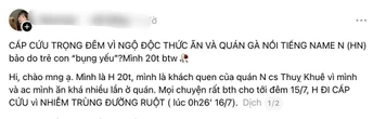 Bị tố làm khách bị ngộ độc, PHẢI ĐI CẤP CỨU vì NHIỄM TRÙNG ĐƯỜNG RUỘT: Đại diện Nollowa Chicken Thụy Khuê (Hà Nội) nói gì?