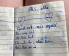 Phì cười với đoạn nhật ký bé gái "bóc phốt" hết cả gia đình: Lúc viết hẳn là mẹ ngồi kế bên!