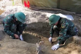 Phát hiện thêm 10 hài cốt liệt sĩ cùng nhiều di vật ở Quảng Trị