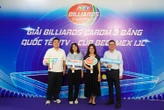 Giải Billiards Carom 3 băng Quốc tế HTV 2026 trở lại từ ngày 10/8, quy tụ hàng trăm cơ thủ