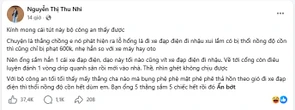 Thu Nhi - Eat Clean Hong 'tố' chồng lách luật bằng xe đạp điện để đi nhậu: Có thật chỉ mất tối đa 600.000 đồng?
