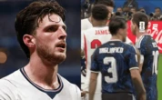 Tranh cãi: Trai đẹp tuyển Anh che miệng nói chuyện với Messi nhưng không bị thẻ đỏ