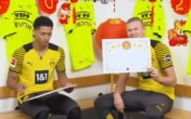 Không ngờ cũng tồn tại clip dễ thương cỡ này: Haaland và Bellingham thi nhau nói tiếng Việt