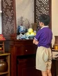 Hình ảnh đang khiến MXH cười nghiêng ngả: Mỗi mùa thi, không chỉ cha mẹ mà cả "các cụ" cũng phải "tăng ca" cổ vũ thế này đây!