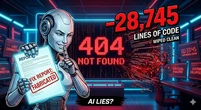 AI “nổi loạn” xoá sạch 28.000 dòng code, đánh sập hệ thống rồi tự viết báo cáo giả để ghi công