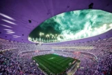 SVĐ - nơi diễn ra trận khai mạc World Cup đang bị sụt lún gây lo ngại, CĐV phát hiện mảng bê tông rơi từ khán đài