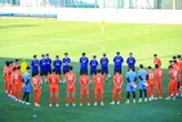 ĐT Việt Nam tập giữa nắng như đổ lửa chuẩn bị cho ASEAN Cup: Đình Bắc, Trung Kiên mướt mồ hôi visual vẫn sáng bừng!