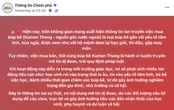 Trào lưu nuôi búp bê Kumanthong xâm nhập trường học, Thông tin Chính phủ phát thông báo lúc nửa đêm