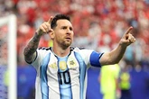 Diễn biến Argentina 1-0 Áo: Messi ghi bàn đẳng cấp, thế trận hiệp 2 căng thẳng