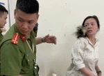 Bắt giam người phụ nữ cắn công an, chặn đầu xe tải ăn vạ ở Thái Nguyên