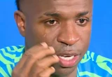 Vinicius bật khóc trước trận Brazil gặp Nhật Bản ở World Cup