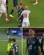 Lần đầu tiên trong lịch sử World Cup: Cầu thủ che miệng cãi nhau bị thẻ đỏ