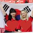 Karina và Winter của nhóm nhạc "đại mỹ nhân" aespa chiếm spotlight trên khán đài World Cup 2026 cổ vũ ĐT Hàn Quốc