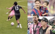 Viral video con trai Messi bị đối thủ sút mạnh vào chân vẫn bật dậy chiến đấu, bản lĩnh y chang bố ở World Cup