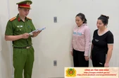 Ra quyết định khởi tố Giám đốc Phan Thị Hằng và kế toán Nguyễn Thị Nhung