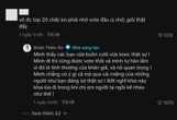 Thiên Ân đáp trả căng: "Mình chẳng có ý gì cả mà qua cái miệng của những người như bạn đáng sợ thật sự"