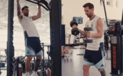 Không tiệc tùng xa hoa, tỷ phú bóng đá Messi khoe cơ bắp cuồn cuộn trong phòng gym ngày sinh nhật tuổi 39