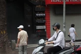 Hà Nội: Cháy nhà hàng nướng ở phố Phan Đình Phùng, lửa và khói bốc nghi ngút từ tầng 5